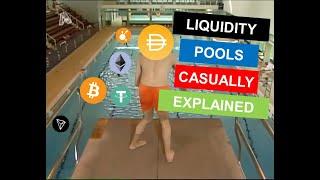 Defi Liquidity Pools Casually Visualized - Risks and Rewards