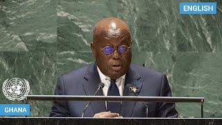  Ghana - President Addresses United Nations General Debate, 78th Session | #UNGA