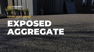 Exposed Aggregate Cairns | CC Concrete Cairns