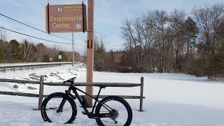 Manasquan Reservoir | Winter Fat Bike Ride