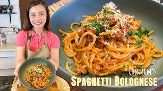 SPAGHETTI BOLOGNESE | Chefmom Rosebud