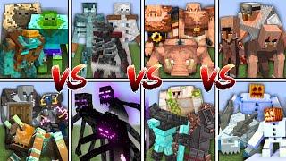 MUTANT MOBS vs MUTANT MOBS TOURNAMENT in Minecraft Mob Battle