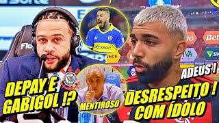 INSANO !! GABIGOL E DEPAY JUNTOS DO TIMÃO !? TITE SE REVOLTA EM COLETIVA E MAIS