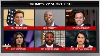 Trump Reveals VP Shortlist | The View