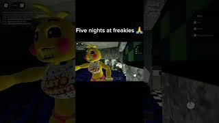 Five nights at freakies #memes #fnaf #roblox #freak