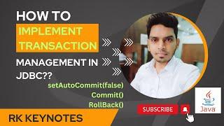 #04 Transactions Management in JDBC | NetBeans Demo | SetAutoCommit(), Commit(), RollBack() | MYSQL