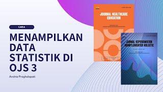 MEMBUAT DATA STATISTIK DOWNLOAD DI OJS