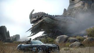 Final Fantasy 15: Adamantoise Boss Fight (1080p 60fps)