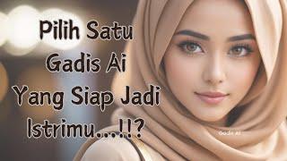 Gadis AI PNS Cantik Berjilbab yang Siap Jadi Istrimu...!!?