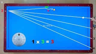  3cushion billiards tutorial basics exercise every day