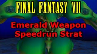 FF7 Emerald Weapon Speedrun Strategy