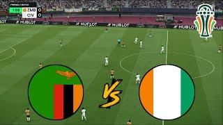 ZAMBIA vs IVORY COAST | AFRICA CUP OF NATIONS 2024/2026 | FOOTBALL LIFE 2025