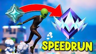 Platinum to Unreal SPEEDRUN (Fortnite Ranked)