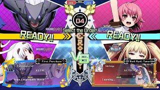 Valcanoru12 (Merkava\Vatista) Vs Shibiqo (Heart\Rachel) | BLAZBLUE CROSS TAG BATTLE