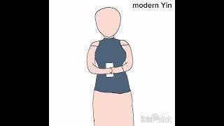 Modern Yin #fypシ゚viral #drawing #youngartist