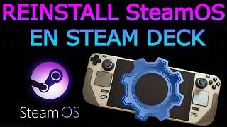 RE-INSTALL(AR) SteamOS en STEAM DECK cero PROBLEMAS