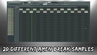 20 Different AMEN BREAK SAMPLES