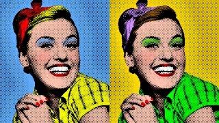 Photoshop Tutorial: How to Make a Warhol-style, Pop Art Portrait from a Photo!