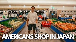 Americans go grocery shopping in Japan! (First impressions of Japanese supermarket AVE)