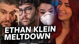 Ethan Klein Meltdown!! Facing evacuation, only thinks about Hasanabi (part 1) | Denims Reacts