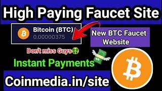 High Paying Bitcoin Faucet Site | New BTC Faucet | Free Bitcoin faucet | Instant payment 