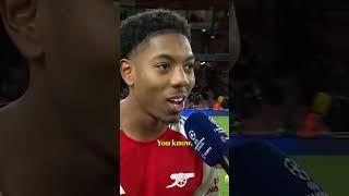 Bukayo Saka knew that Myles Lewis-Skelly was ready to perform in the Champions League 