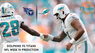 Miami Dolphins vs. Tennessee Titans Prediction | NFL Week 14 | Monday Night Football