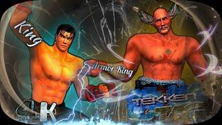 Heihachi ( Armor King ) & Jin ( Wrestler Moves ) Tekken Tag Remastered Hard UHD 4K 60 FPS