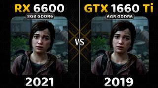 GTX 1660 Ti vs RX 6600 | Test in Latest Games