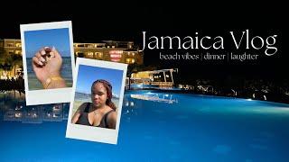 Jamaica Vlog: beach vibes | dinner | laughter | jhene abigail