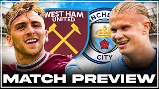 ️ West Ham United vs. Manchester City  Preview & After Hours  Hopeful Point Before INT-Break?