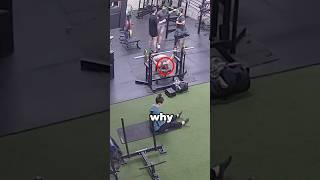 She hit her bench press failure but