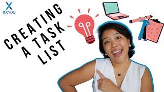 Creating A Task List With Your Virtual Assistant