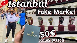 Fake market Istanbul Turkey 2021 #travel #touristdestination