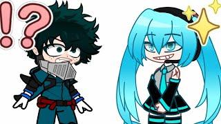 Excuse me, Are you British? ||MHA x Vocaloid|| (Gacha club)