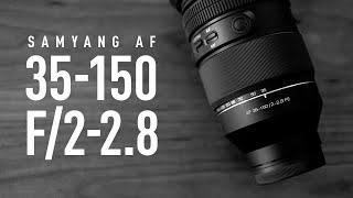 Samyang AF 35-150mm f2-2.8 FE - Two 2.8 zooms in one, for the price of an f4?