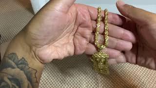 Jacoje Unboxing 5mm 26 Inch 14k  Diamond Cut Rope Chain @jacoje