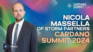 Nicola Massella, Partner of & Head of Legal at STORM Partners at Cardano Summit 2024