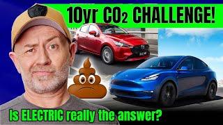 EV vs INTERNAL COMBUSTION - 10yr CO2 shootout! I ran the numbers... | AutoExpert John Cadogan