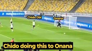Even Chido Obi scores easy goal vs Onana in final training before ASEAN All Stars match in Malaysia