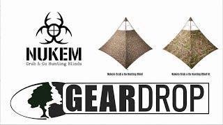 Mossy Oak Gear Drop-   Nukem Grab & Go Hunting Blinds