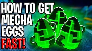 How To Get Mecha Eggs FAST! (using mine boosts) - ROBLOX Dragon Adventures Event