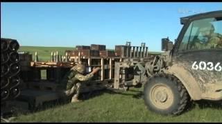 Gunners Firing Practice on the Prairie 06.08.13