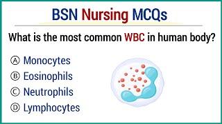 Bsn nursing test MCQ | BSN nursing entry test preparation | nursing MCQs