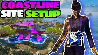 BEST AZAMI Barricade Site Setup Spots On COASTLINE! Rainbows Six Siege Operator Guide