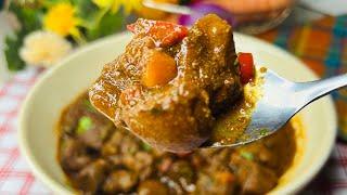 How to make the best beef kidney stew |the cooking nurse