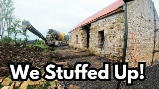 The Derelict Cottage Gets a New Floor!