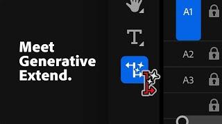 Now Live: Generative Extend in Premiere Pro (beta) | Adobe Video