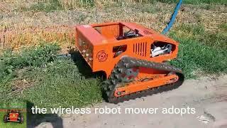 Buy remote control crawler brush cutter made by VigorunTech,Vigorun remote control cutter on Alibaba