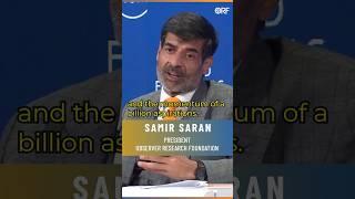 The #India Moment at #World Economic Forum | #shortsfeed #samirsaran #worldeconomicforum #davos2024